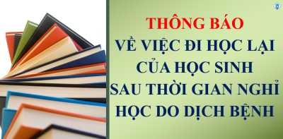 Thông báo đi học trở lại