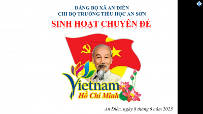 CHI BỘ TRƯỜNG TIỂU HỌC AN SƠN TỔ CHỨC SINH HOẠT CHUYÊN ĐỀ